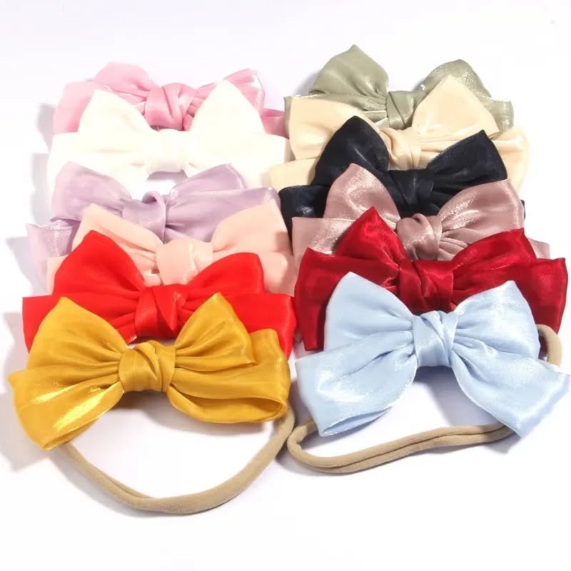 Silk Big Bow Bands Silk Big Bow Bands