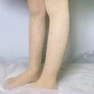 MF Accessories | Kids stone net stockings| purple |skin | hot pink| blue | white | black | baby pink | red