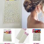 Hair Pearls / Pearl Stickers 3D Glitter Stickers