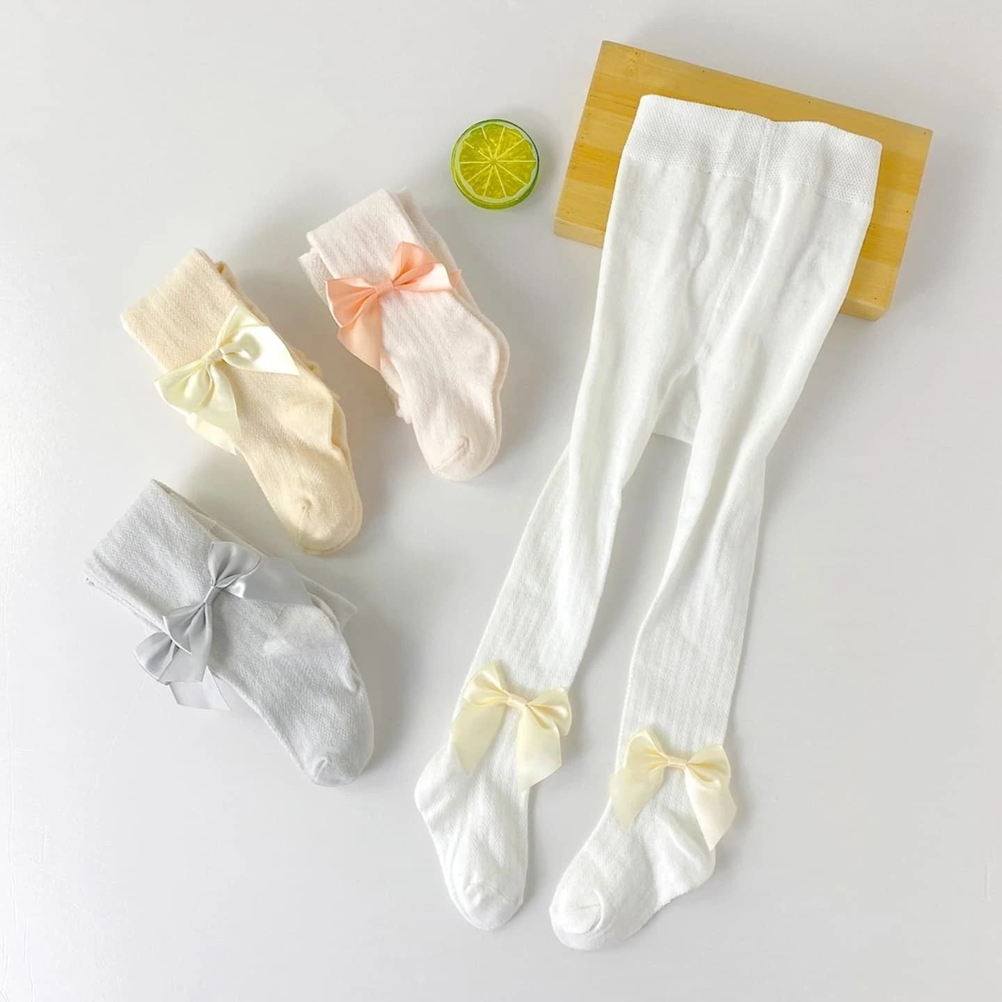 Mesh Bow Leggings Mesh Bow Leggings