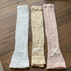 MF Accessories | High Quality Bow Mesh Tights