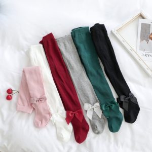 bow leggings new borns j