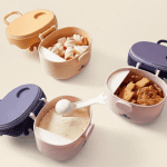 Multipurpose storage box for milk & cereals