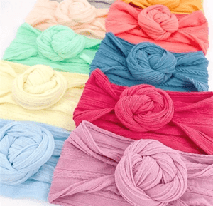 Summer Knotted Donuts Soft Headband