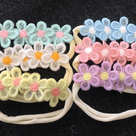 MF Accessories | daisy floral headband pack