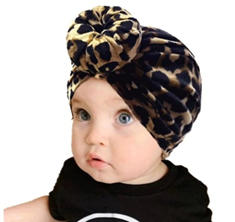 Summer Special Leopard print donut turbans