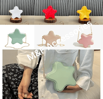 Star Shape Silicone Material Bag