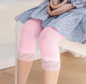 MF Accessories | baby girls summer capri | white | black | pink | 1 to 8 years