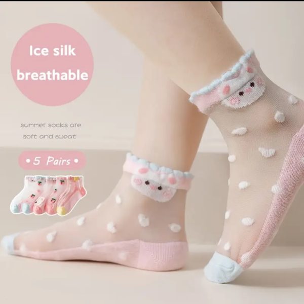 Summer mesh breathable socks