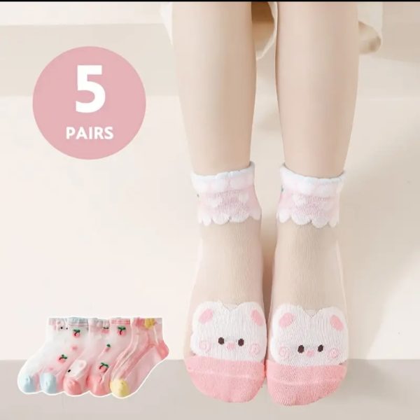 Summer mesh breathable socks