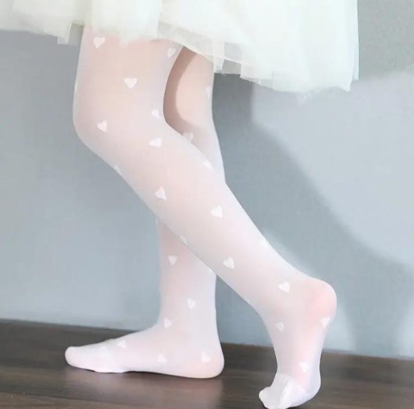 Bunny & Heart Soft Stockings | tights