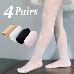Bunny & Heart Soft Stockings | tights