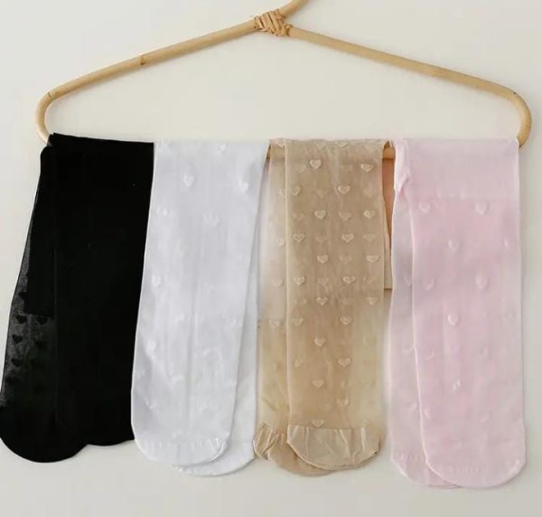 Bunny & Heart Soft Stockings | tights