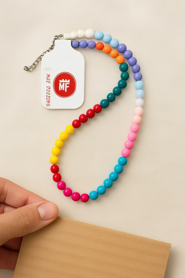 Beaded colorful necklace sgsd
