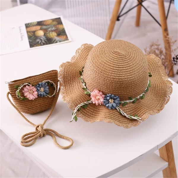 hat with pouch set