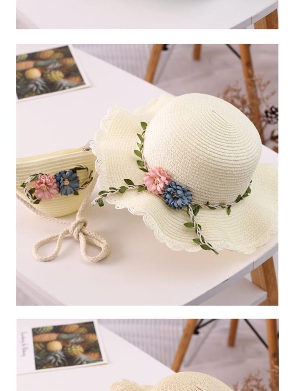 hat with pouch set