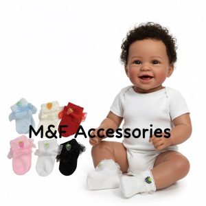 Little Strawberry Frill Socks