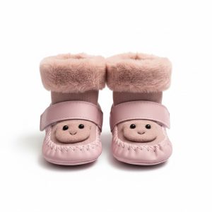 Happy Paws Fleece-Lined Baby Booties
