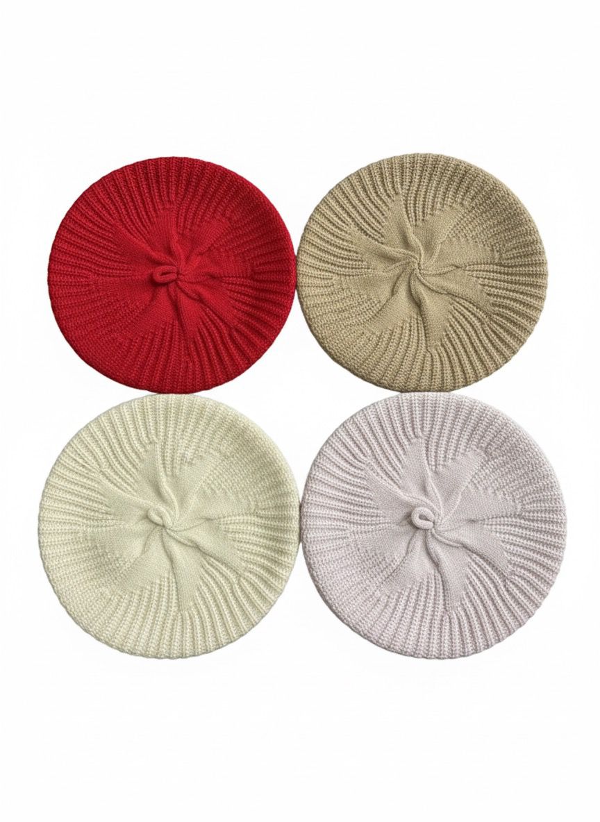 Little Trendsetter Beret Cap – Cozy Kids Edition