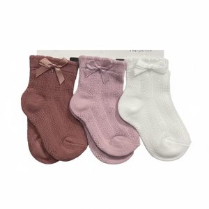 Blossom Bow Baby Socks