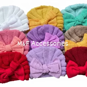 knitted Turban Caps