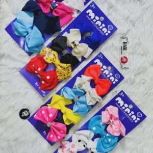 Bow Clip Cards (3 Pairs)