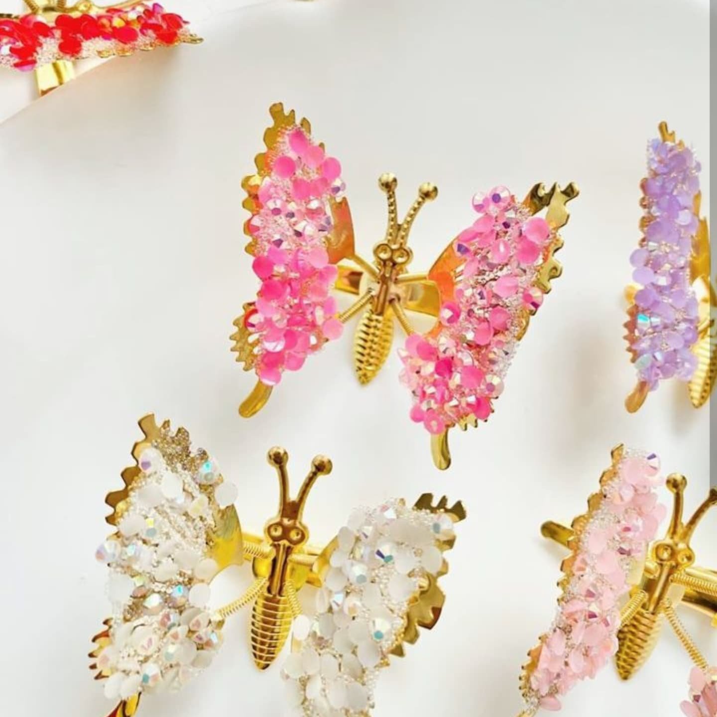 Butterfly Metal Pins (Pair) Butterfly Metal Pins (Pair)