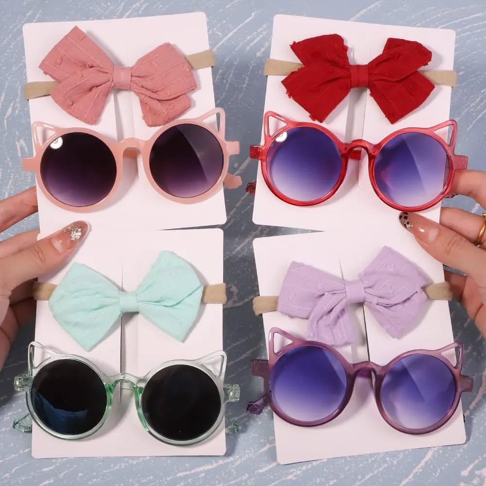 Cat Ear Glasses with Headband Set Cat Ear Glasses with Headband Set