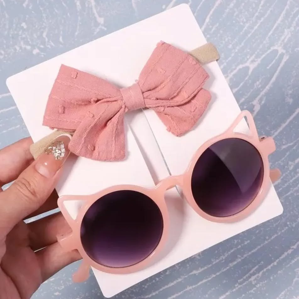 Cat Ear Glasses with Headband Set Cat Ear Glasses with Headband Set