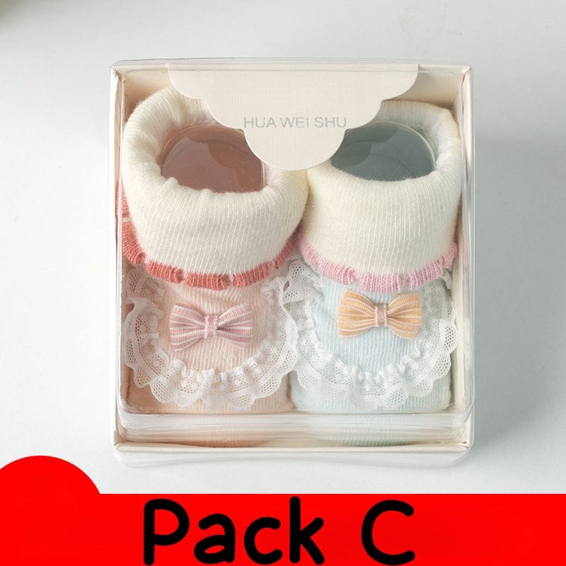 Frill Bow Ankle Booties Frill Bow Ankle Booties