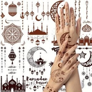 HennaMagic Mehndi Stickers – Kids & Adults
