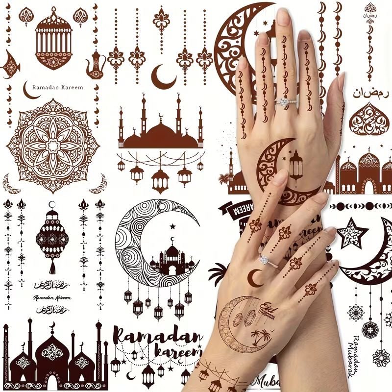 HennaMagic Mehndi Stickers – Kids & Adults