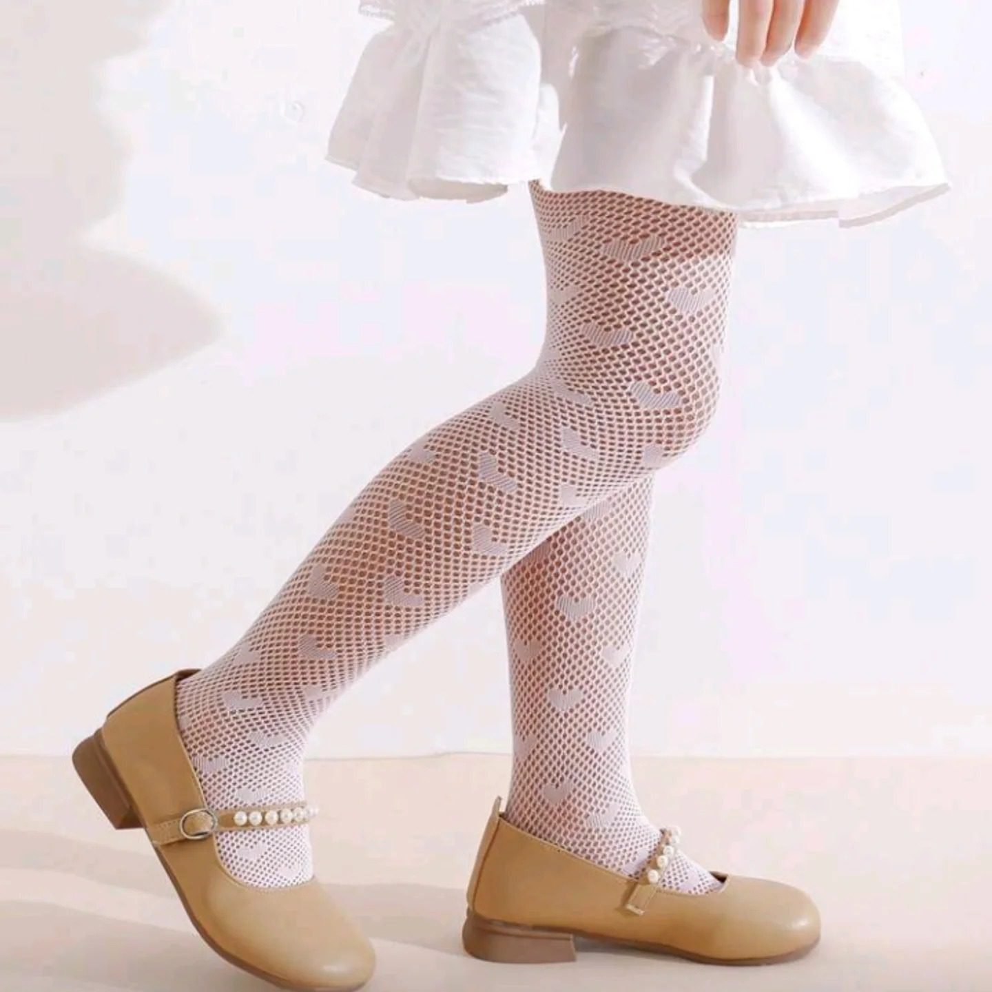 Kids Heart Pattern Stockings Leggings Kids Heart Pattern Stockings Leggings