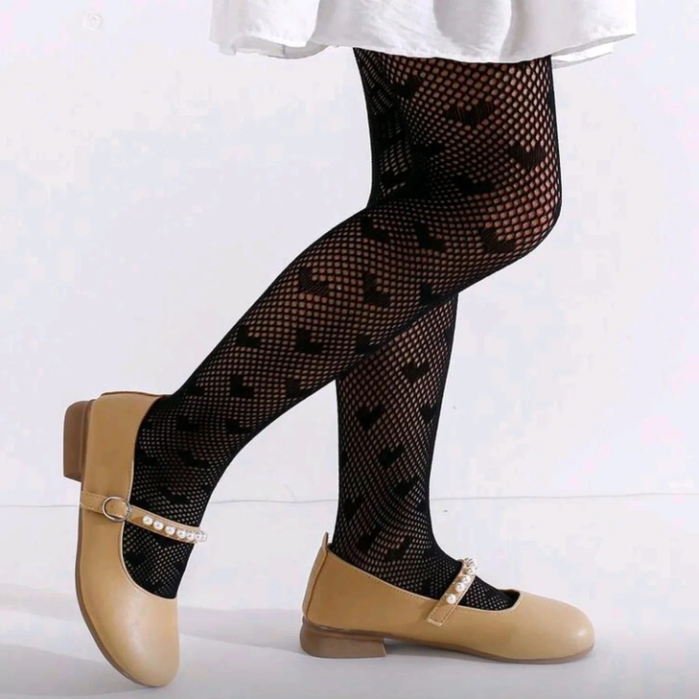 Kids Heart Pattern Stockings Leggings Kids Heart Pattern Stockings Leggings