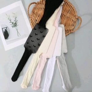 Kids Heart Pattern Stockings Leggings