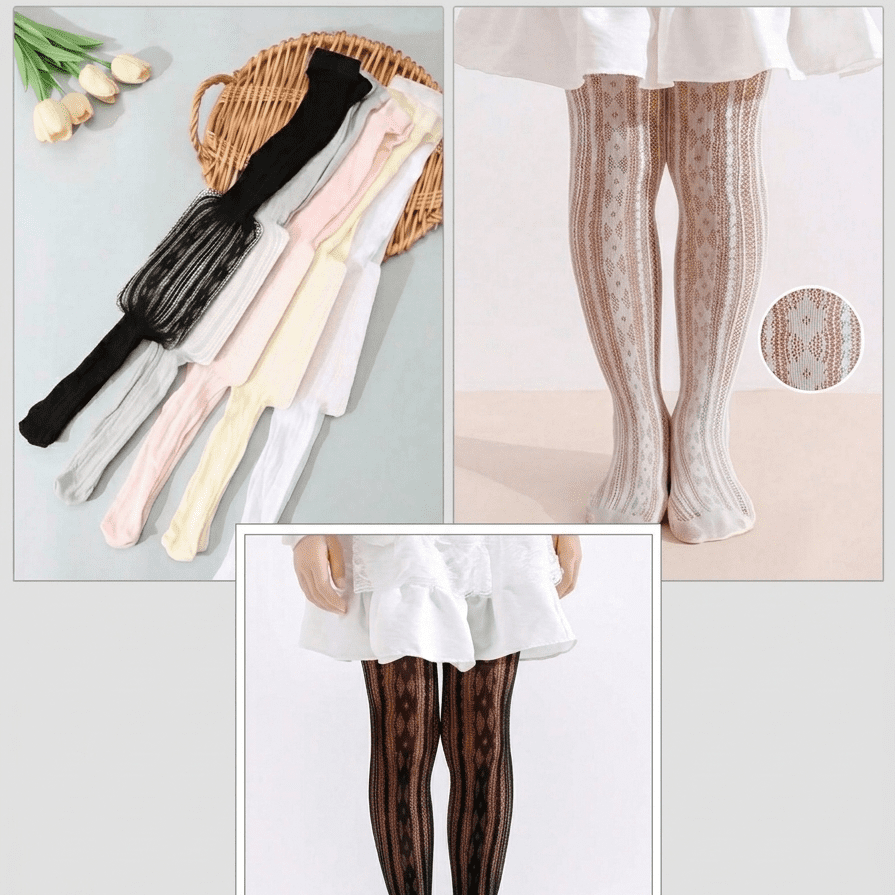 Vintage Princess Breathable Lace Stockings