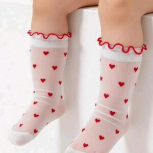 Breezy Hearts Summer Stockings – Ultra Breathable & Soft Fit