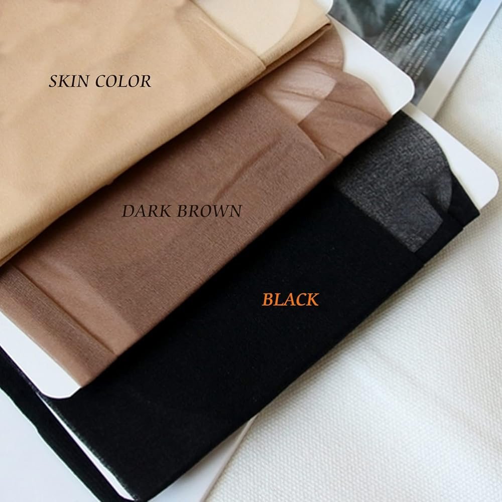 Ultra-Sheer Skin Tone Leggings – Translucent Pantyhose Stockings