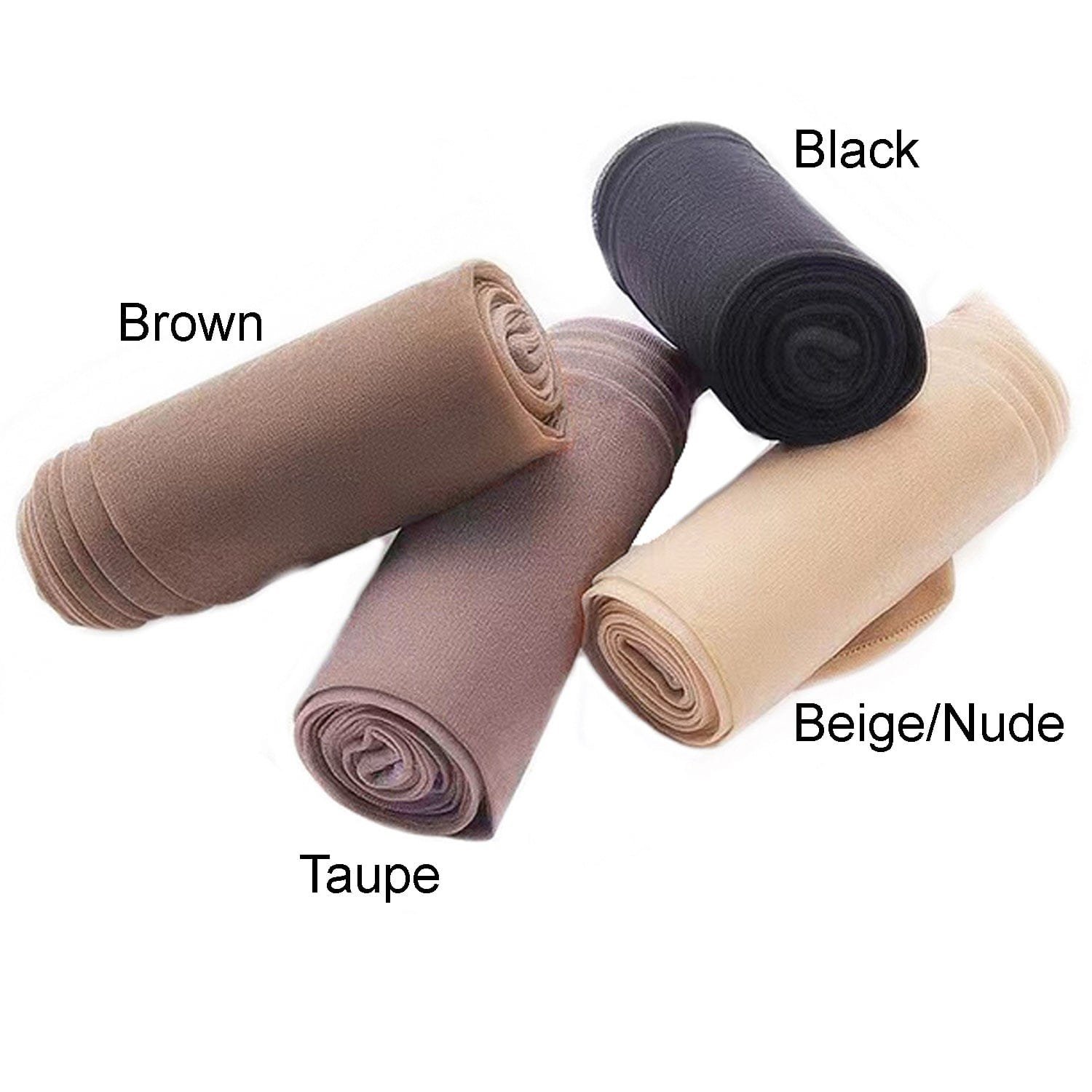 Ultra-Sheer Skin Tone Leggings – Translucent Pantyhose Stockings