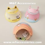 Kids Cute Cartoon Adjustable Sun Visor Cap